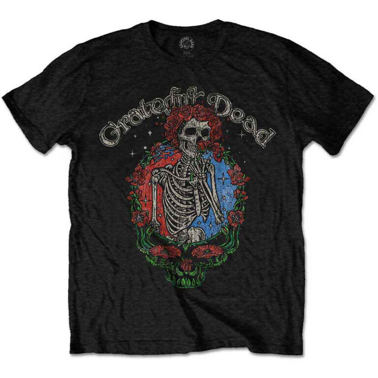 Grateful Dead Floral Stealie T-Shirt