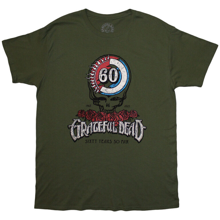 Grateful Dead 60th Roses T-Shirt