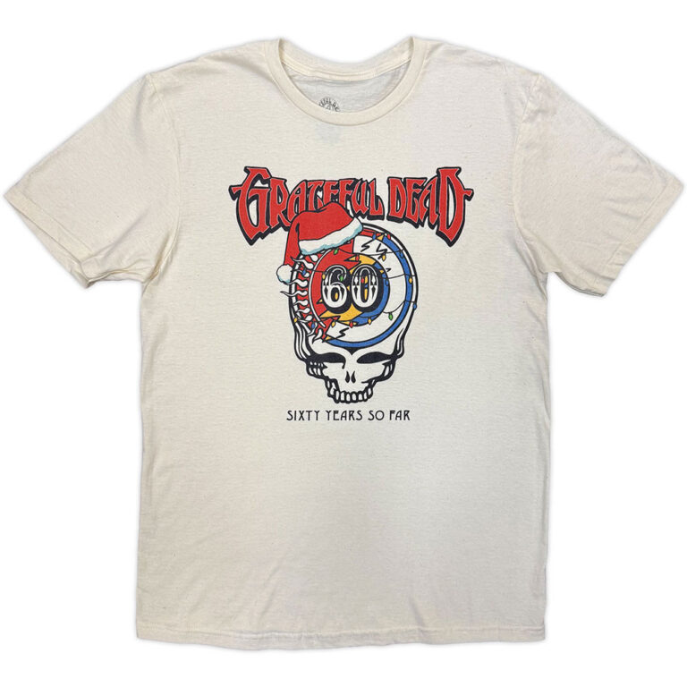 Grateful Dead Santa Hat Stealie T-Shirt