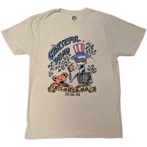 Grateful Dead Atlanta Flowers Natural T-Shirt