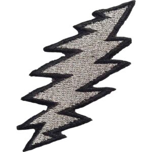 Grateful Dead Lightning Silver Patch