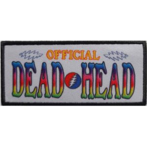 Grateful Dead Official Dead Head Patch