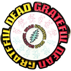 Grateful Dead Spinning Emblem Pin Badge