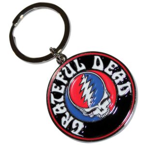 Grateful Dead Steal Your Face Logo Keychain