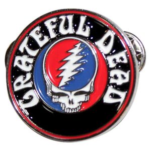 Grateful Dead Steal Your Face Logo Pin Badge