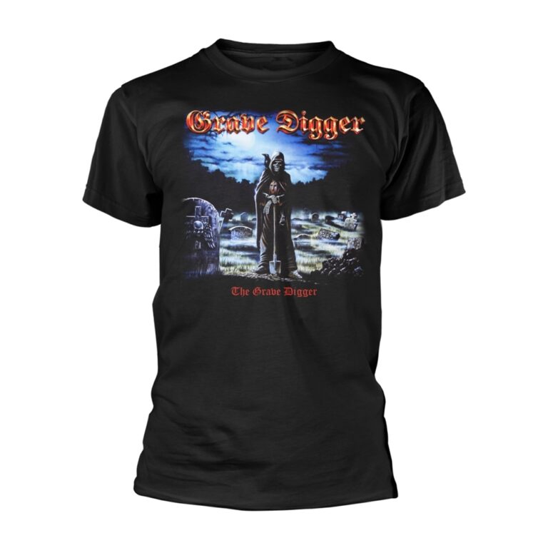 Grave Digger – The Grave Digger Front / Back Print T-Shirt