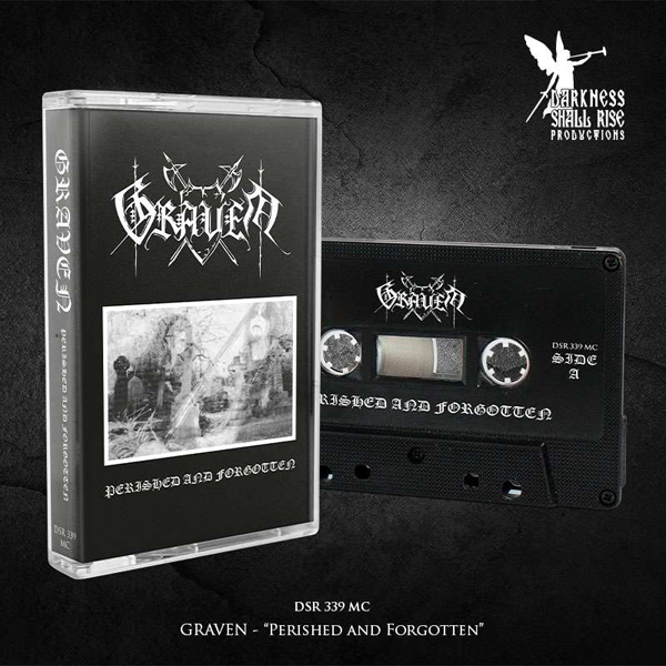 Graven – PERISHED AND FORGOTTEN Music Cassette