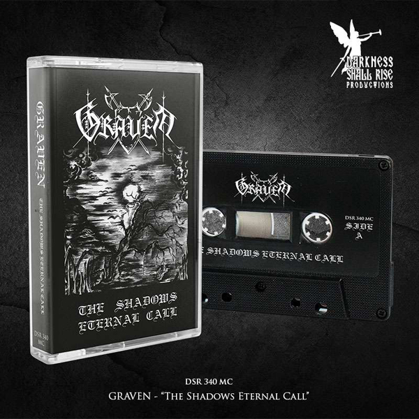 Graven – THE SHADOWS ETERNAL CALL Music Cassette