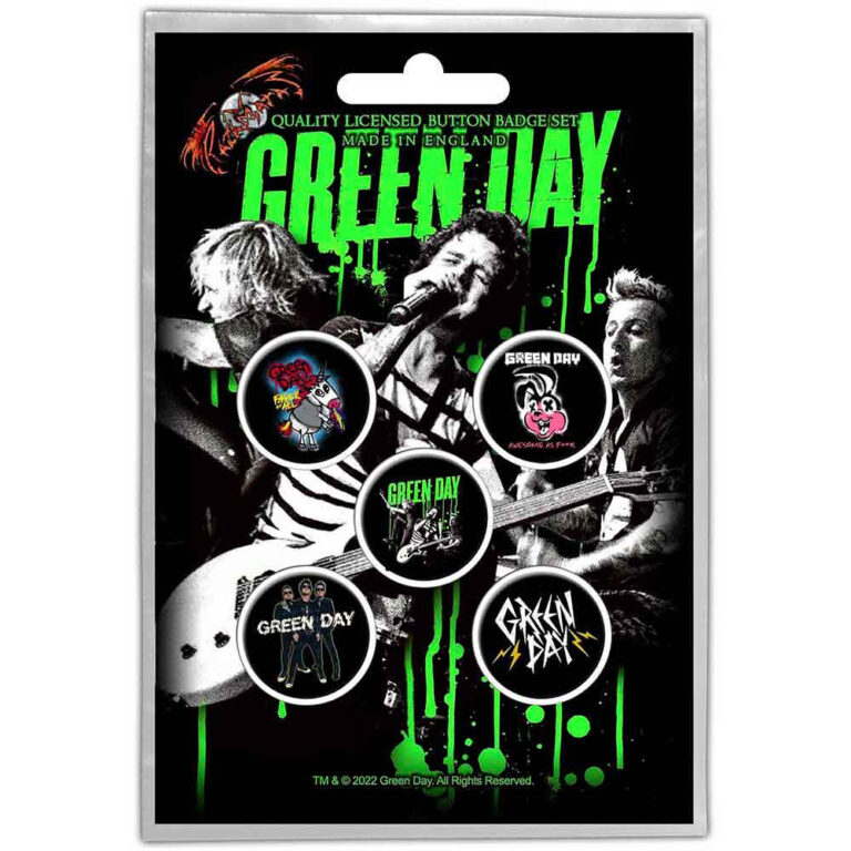 Green Day Revolution Badge Pack