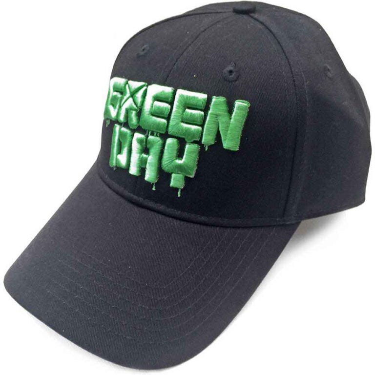 Green Day Dripping Logo Baseball Cap