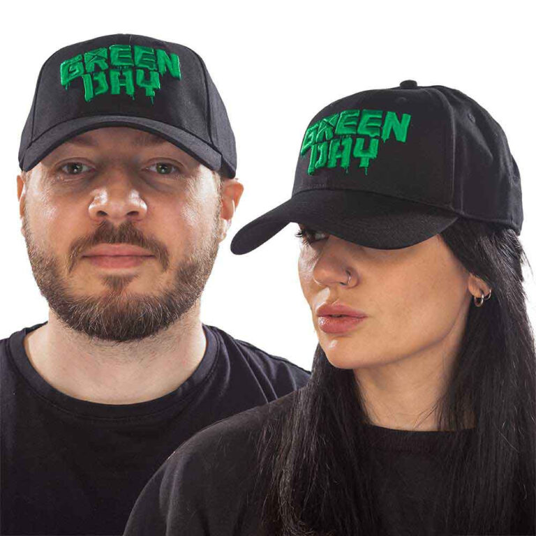Green Day Dripping Logo Baseball Cap