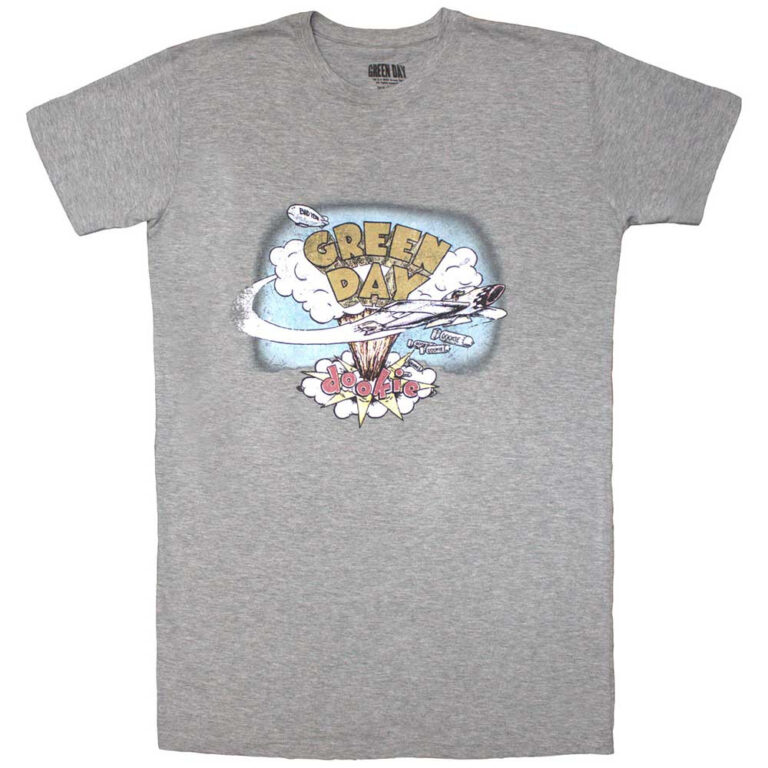 Green Day Vintage Dookie Ladies T-Shirt Dress
