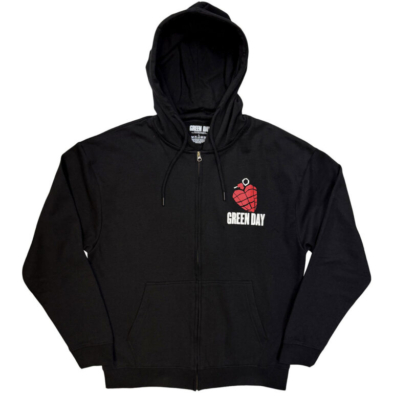 Green Day American Idiot Zip Hoodie