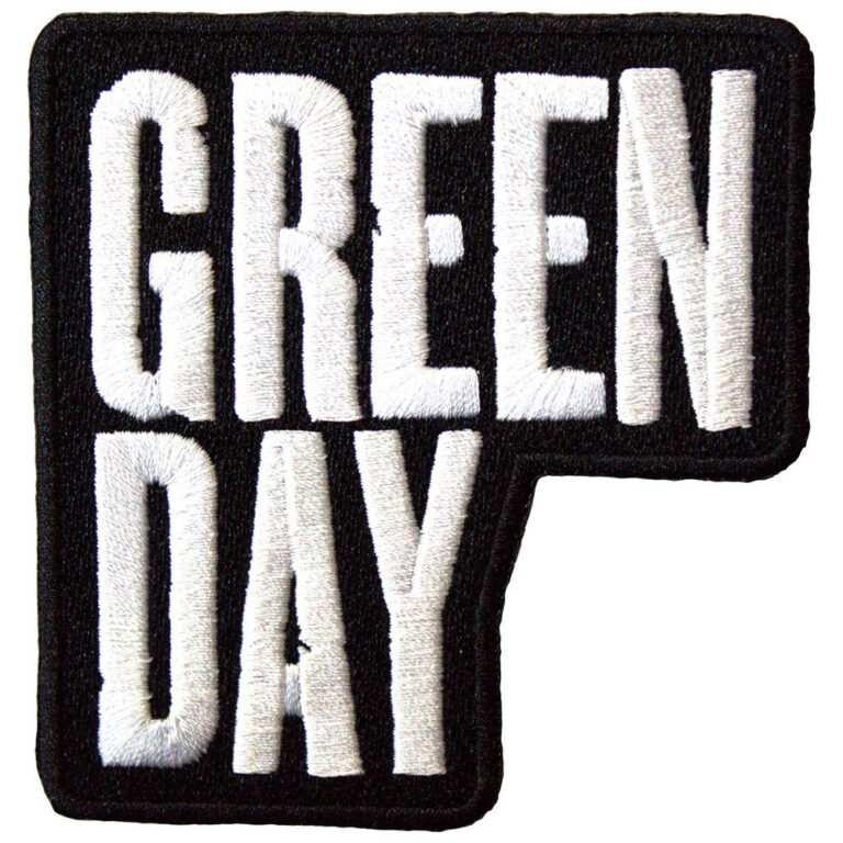 Green Day Stacked Logo Patch
