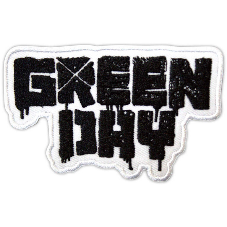 Green Day 21st Century Breakdown B&W Logo Patch