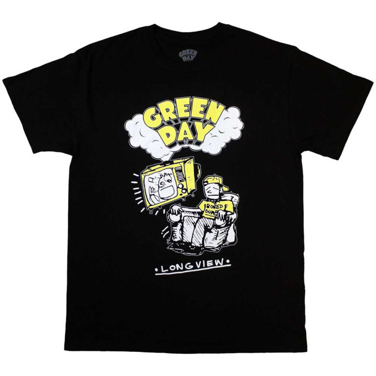 Green Day Longview Doodle T-Shirt