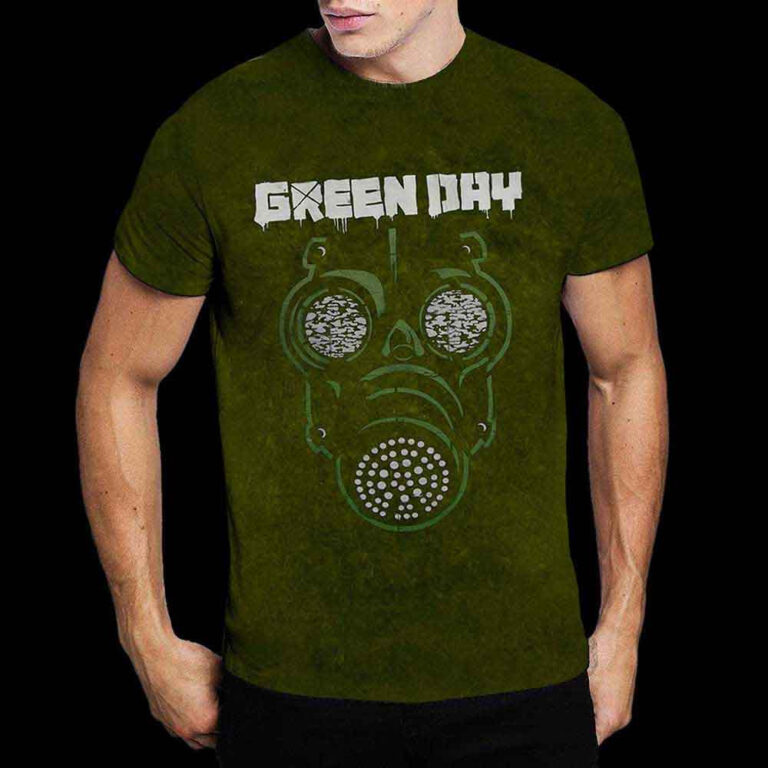 Green Day Gas Mask T-Shirt