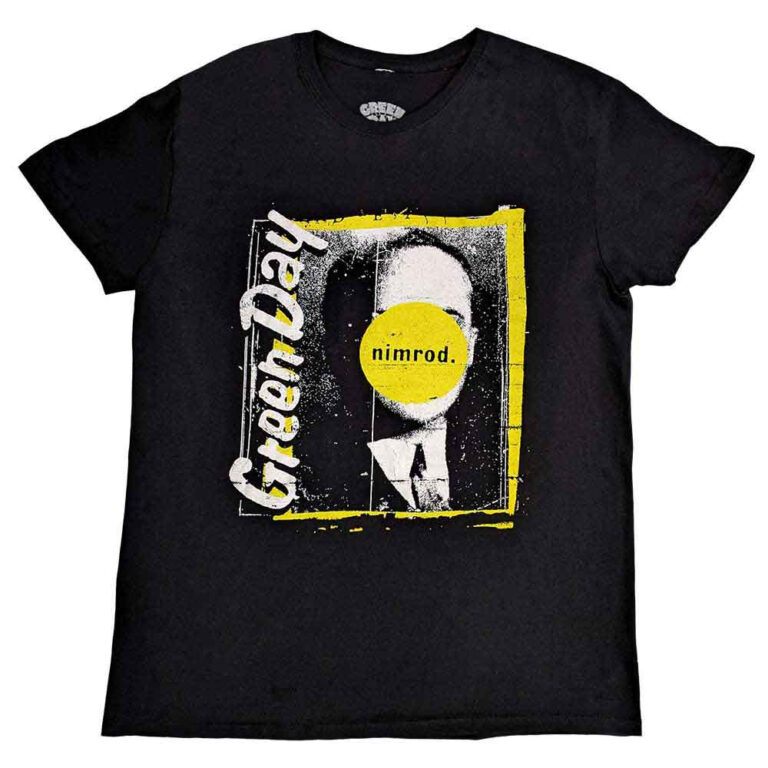 Green Day Nimrod Tracklist T-Shirt