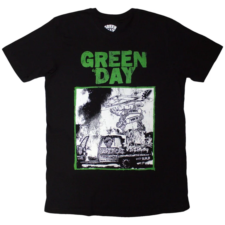 Green Day Riot Trio T-Shirt
