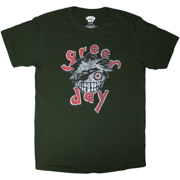 Green Day Eye Patch T-Shirt