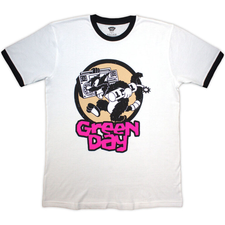 Green Day Revolution TNT Ringer T-Shirt