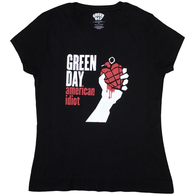 Green Day American Idiot Ladies T-Shirt