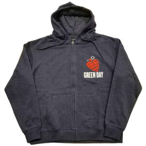 Green Day American Idiot Zip Hoodie