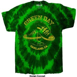 Green Day All Stars Green Wash Collection T-Shirt