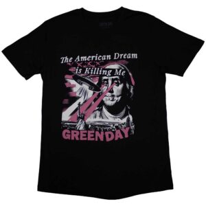 Green Day American Dream Black T-Shirt
