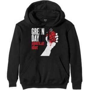Green Day American Idiot Black Pullover Hoodie