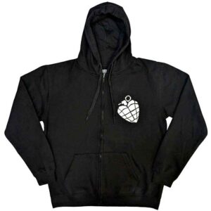 Green Day American Idiot The Musical Black Back Print Zip Hoodie