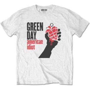 Green Day American Idiot White T-Shirt