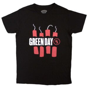 Green Day Dynamite Black T-Shirt