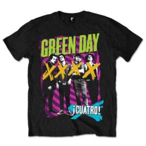 Green Day Hypno 4 Black T-Shirt