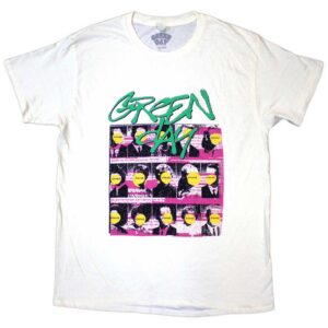 Green Day Nimrod Mugshots Natural T-Shirt