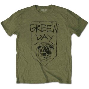 Green Day Organic Grenade Military Green T-Shirt