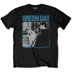 Green Day Photo Block Black T-Shirt