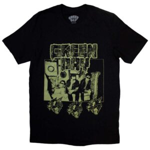 Green Day Rev Radio Black T-Shirt