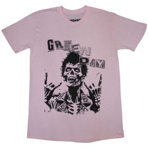 Green Day Savior Zombie Pink T-Shirt