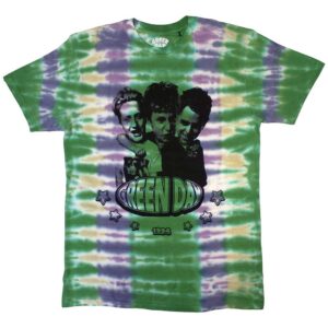 Green Day Trio Green Wash Collection T-Shirt