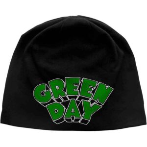 Green Day Unisex Dookie Logo Black Beanie Hat