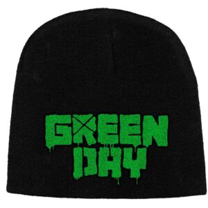 Green Day Unisex Logo Black Beanie Hat