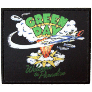 Green Day Welcome To Paradise Standard Printed Patch