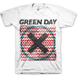 Green Day Xllusion White T-Shirt