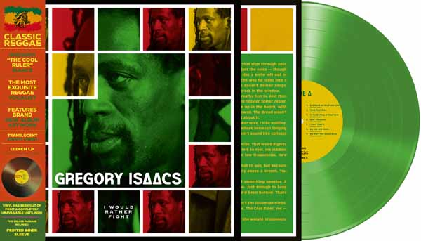 Gregory Isaacs – I WOULD RATHER FIGHT (GREEN VINYL) Vinyl LP