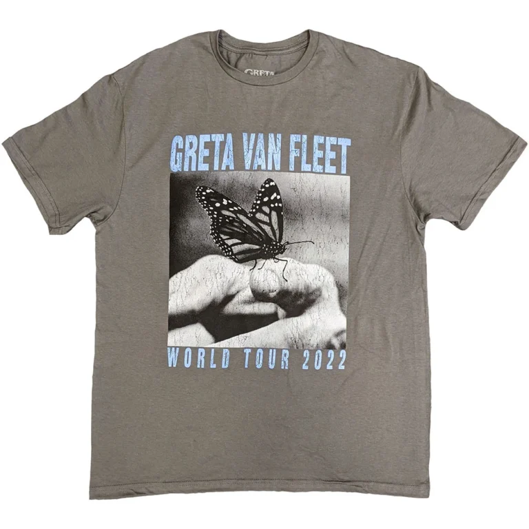 Greta Van Fleet World Tour Butterfly T-Shirt