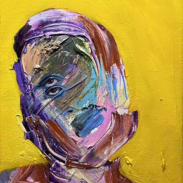 Grey Aura – ZWART VIERKANT SLOTSTUK Vinyl LP