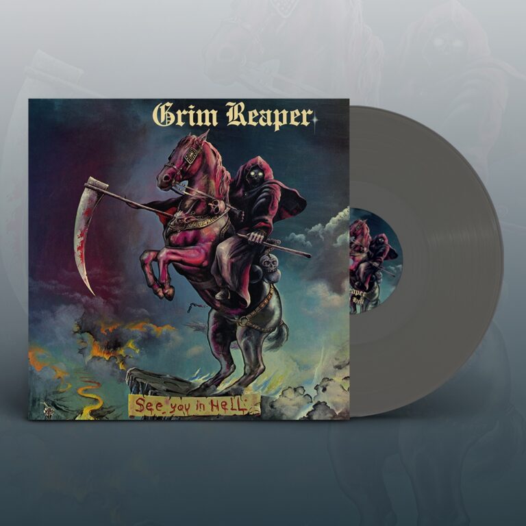 Grim Reaper – SEE YOU IN HELL (GREY VINYL) Vinyl LP