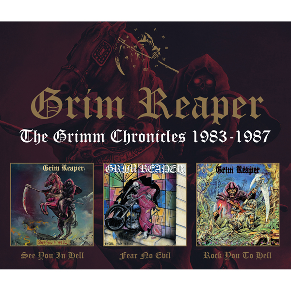 Grim Reaper – THE GRIMM CHRONICLES 1983-1987 (3CD) Compact Disc – 3 CD Box Set