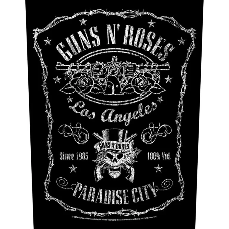 Guns N’ Roses Paradise City Back Patch